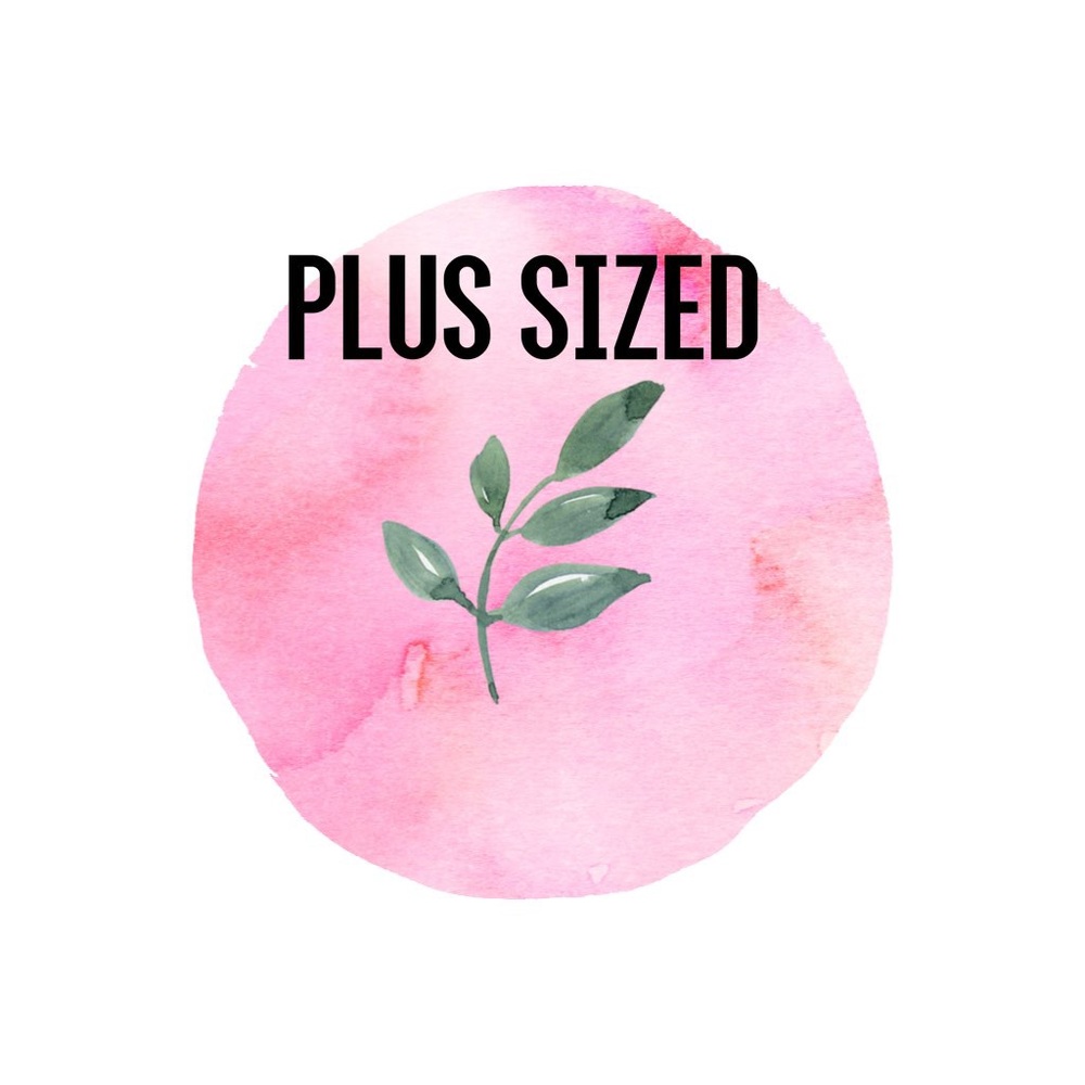 Plus sized clothing beyond this point. Sizes 1x and up.